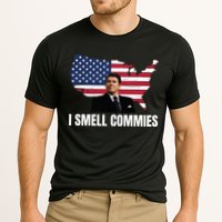 I Smell Commies, Ronald Reagan, Political Humor, President Reagan Cooling Performance Crew T-Shirt