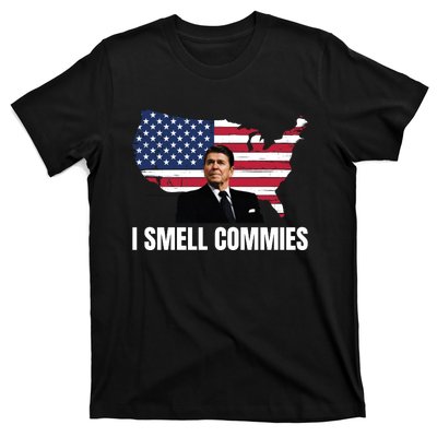 I Smell Commies, Ronald Reagan, Political Humor, President Reagan T-Shirt