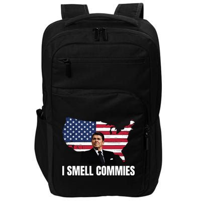 I Smell Commies, Ronald Reagan, Political Humor, President Reagan Impact Tech Backpack