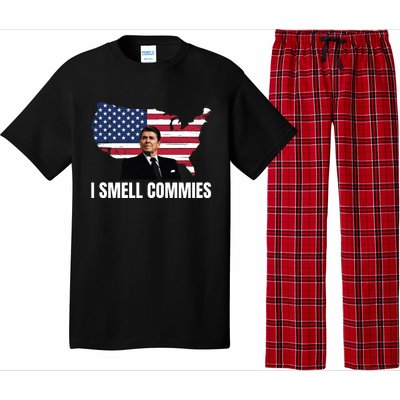 I Smell Commies, Ronald Reagan, Political Humor, President Reagan Pajama Set