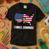 I Smell Commies, Ronald Reagan, Political Humor, President Reagan Kids T-Shirt