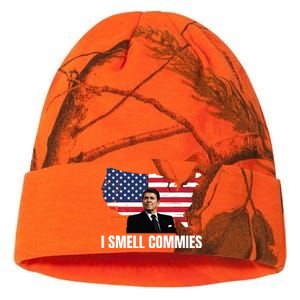 I Smell Commies, Ronald Reagan, Political Humor, President Reagan Kati Licensed 12" Camo Beanie