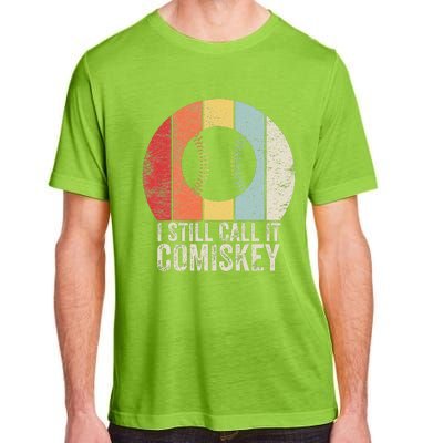 I Still Call It Comiskey Vintage Baseball Lover Adult ChromaSoft Performance T-Shirt