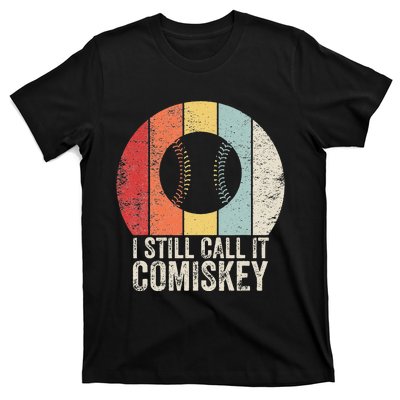 I Still Call It Comiskey Vintage Baseball Lover T-Shirt