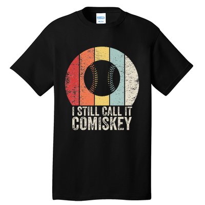 I Still Call It Comiskey Vintage Baseball Lover Tall T-Shirt