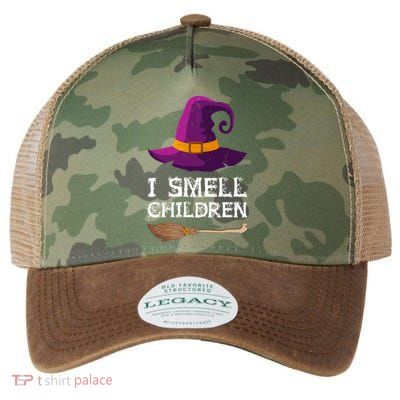 I Smell Children Witch Halloween Costume Gift Legacy Tie Dye Trucker Hat
