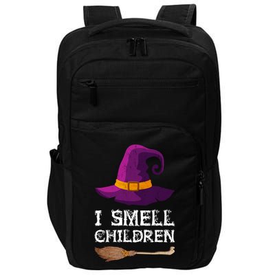 I Smell Children Witch Halloween Costume Gift Impact Tech Backpack