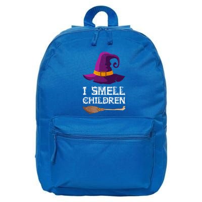 I Smell Children Witch Halloween Costume Gift 16 in Basic Backpack