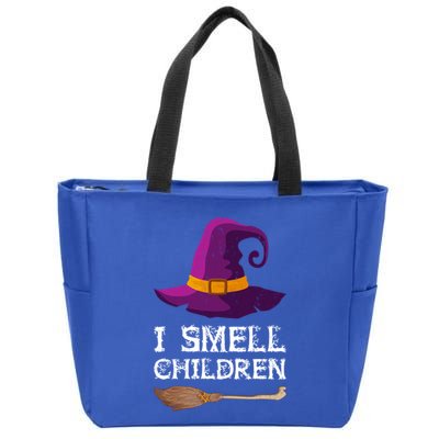 I Smell Children Witch Halloween Costume Gift Zip Tote Bag