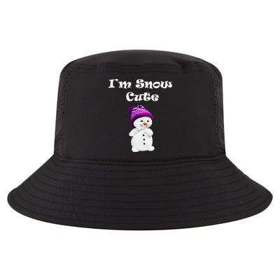 Im Snow Cute Snow Christmas Gifcute Gift Funny Gift Cool Comfort Performance Bucket Hat