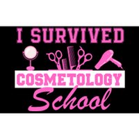 I Survived Cosmetology School Graduation Cosmetologist Cosmetology Student Bumper Sticker