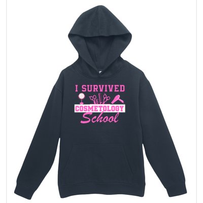 I Survived Cosmetology School Graduation Cosmetologist Cosmetology Student Urban Pullover Hoodie