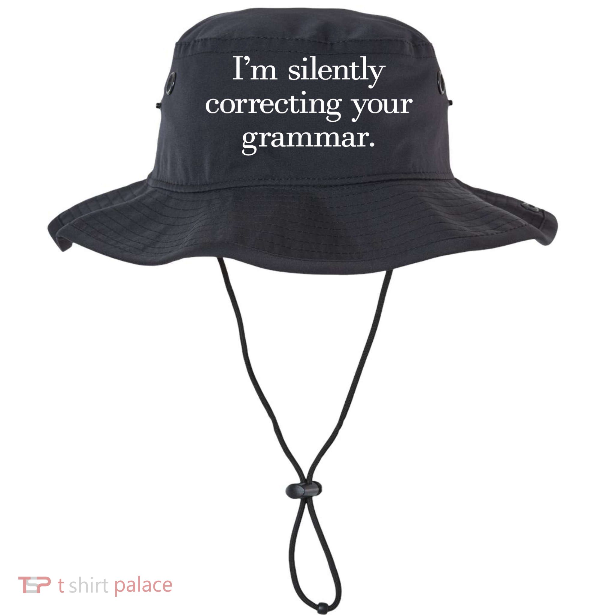 IM Silently Correcting Your Grammar. Bucket Hat
