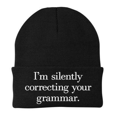 IM Silently Correcting Your Grammar. Beanie