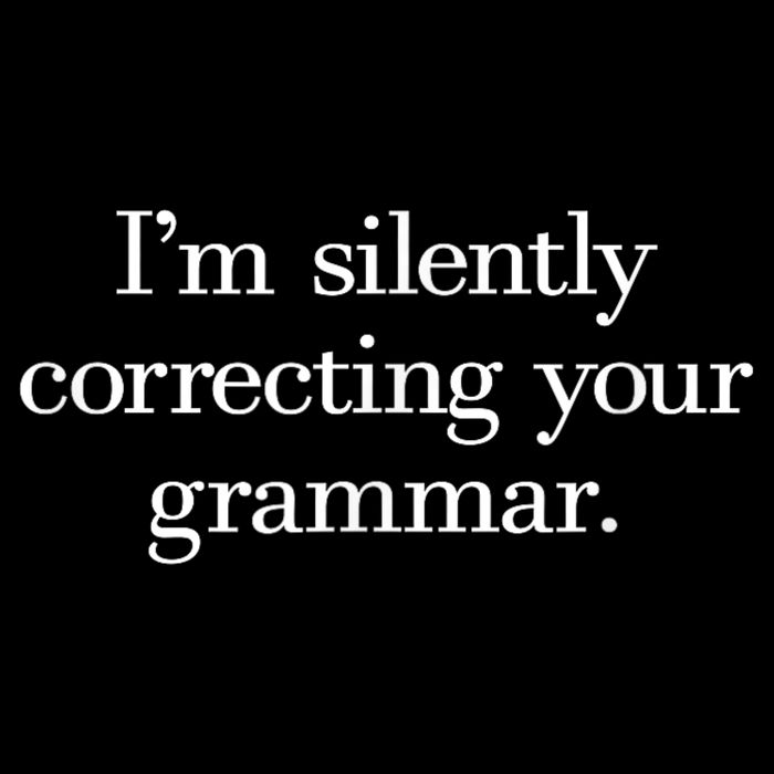 IM Silently Correcting Your Grammar. Wool Snapback Cap