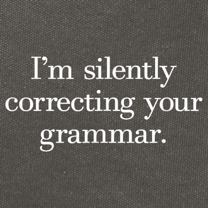 IM Silently Correcting Your Grammar. Cotton Canvas Backpack