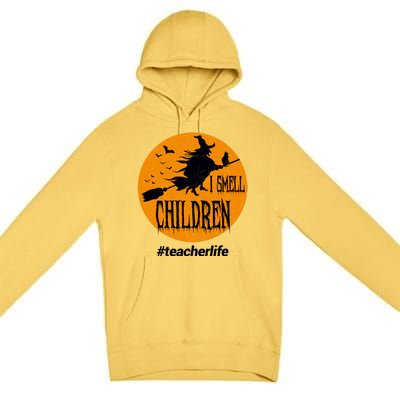 I Smell Children Witch Costume For Halloween Gift Premium Pullover Hoodie