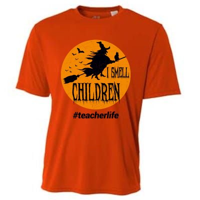 I Smell Children Witch Costume For Halloween Gift Cooling Performance Crew T-Shirt