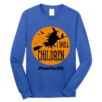 I Smell Children Witch Costume For Halloween Gift Long Sleeve Shirt