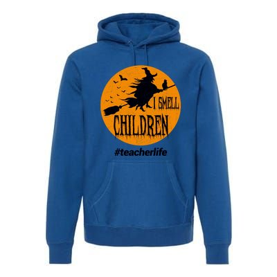 I Smell Children Witch Costume For Halloween Gift Premium Hoodie