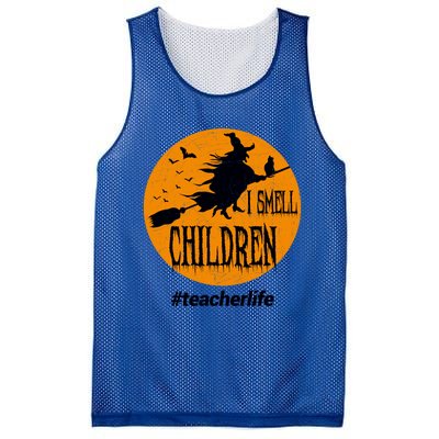 I Smell Children Witch Costume For Halloween Gift Mesh Reversible Basketball Jersey Tank