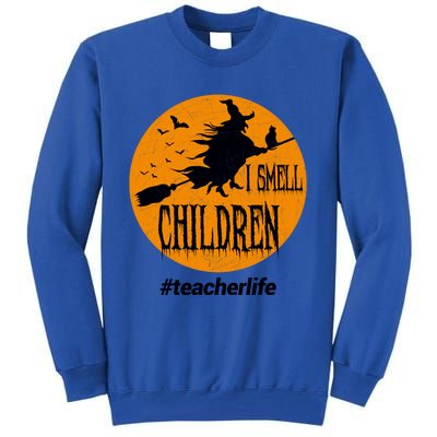 I Smell Children Witch Costume For Halloween Gift Tall Sweatshirt