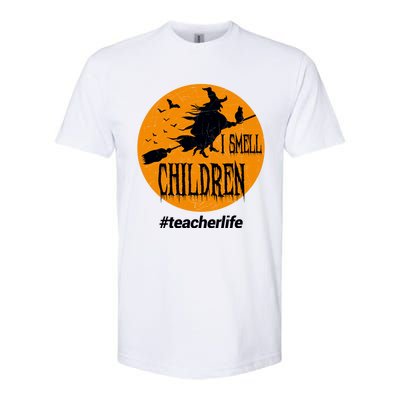 I Smell Children Witch Costume For Halloween Gift Softstyle® CVC T-Shirt