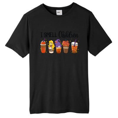 I Smell Children Halloween Funny Witches Coffee Latte Meaningful Gift Tall Fusion ChromaSoft Performance T-Shirt