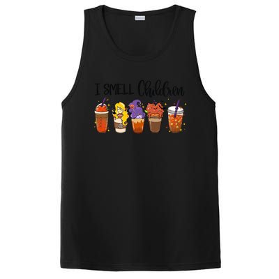 I Smell Children Halloween Funny Witches Coffee Latte Meaningful Gift PosiCharge Competitor Tank