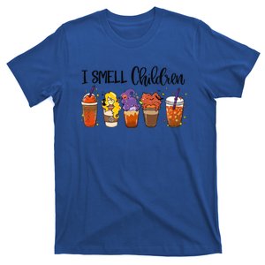 I Smell Children Halloween Funny Witches Coffee Latte Meaningful Gift T-Shirt