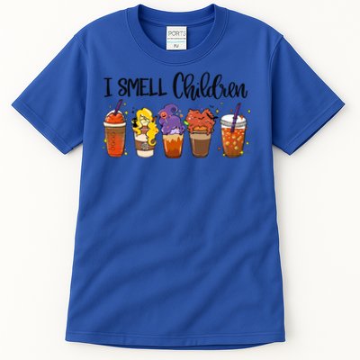 I Smell Children Halloween Funny Witches Coffee Latte Meaningful Gift Tall T-Shirt