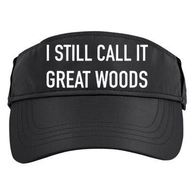 I Still Call It Great Woods Throwback Adult Drive Performance Visor