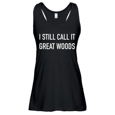 I Still Call It Great Woods Throwback Ladies Essential Flowy Tank