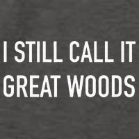 I Still Call It Great Woods Throwback Vector Backpack