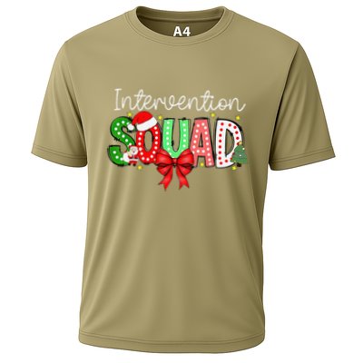 Intervention Squad Christmas Early Intervention Teacher Xmas Performance Shirt