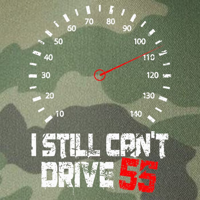 I Still CanT Drive 55 Driving Speed Limit Violation Joke Legacy Tie Dye Trucker Hat