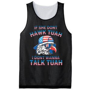 If She DonT Hawk Tuah I DonT Wanna Tawk Tuha Mesh Reversible Basketball Jersey Tank