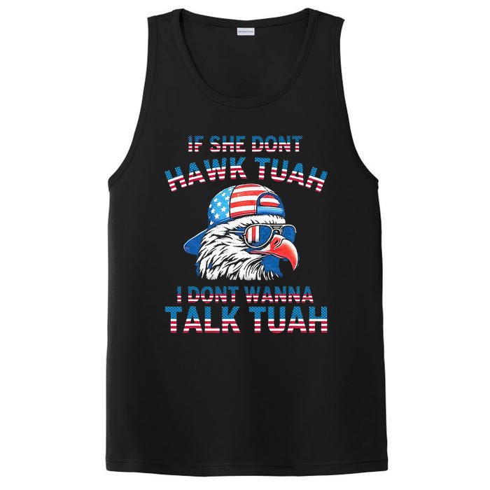 If She DonT Hawk Tuah I DonT Wanna Tawk Tuha PosiCharge Competitor Tank