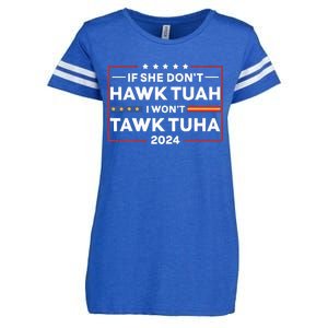 If She Dont H.A.W.K T.U.A.H I Dont Wanna Talk Tuha Enza Ladies Jersey Football T-Shirt