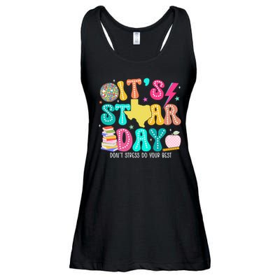 It's Staar Day Testing Day Exam Teachers State Ladies Essential Flowy Tank