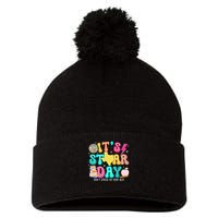 It's Staar Day Testing Day Exam Teachers State Pom Pom 12in Knit Beanie