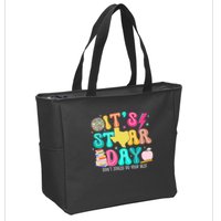 It's Staar Day Testing Day Exam Teachers State Zip Tote Bag