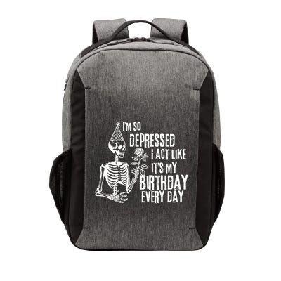 Im So Depressed I Can Do It With A Broken Heart Vector Backpack