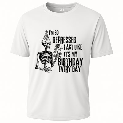 Im So Depressed I Can Do It With A Broken Heart Cooling Performance Crew T-Shirt