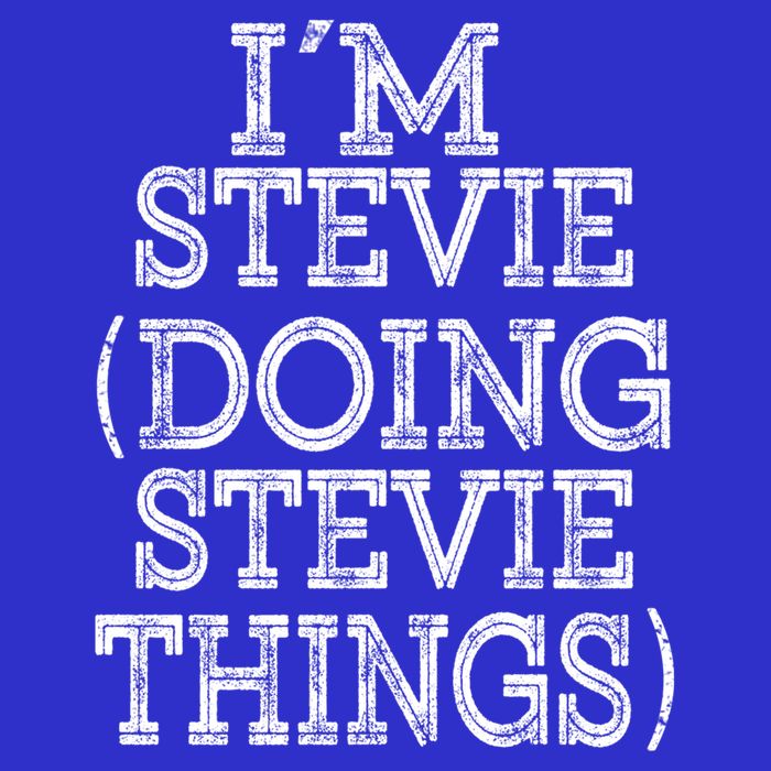 I'm Stevie Doing Stevie Things Family Reunion First Name Gift Zip Tote Bag