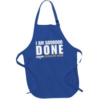 I'm So Done Class of 2025 Senior Graduation  Apron