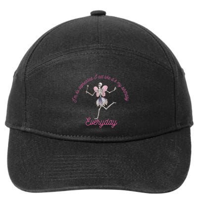 IM So Depressed I Act Like ItS My Birthday 7-Panel Snapback Hat