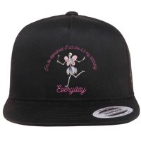 IM So Depressed I Act Like ItS My Birthday Flat Bill Trucker Hat