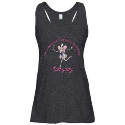 IM So Depressed I Act Like ItS My Birthday Ladies Essential Flowy Tank