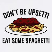 Italian Spaghetti DonT Be Upsetti Eat Some Spaghetti Cooling Performance Crew T-Shirt